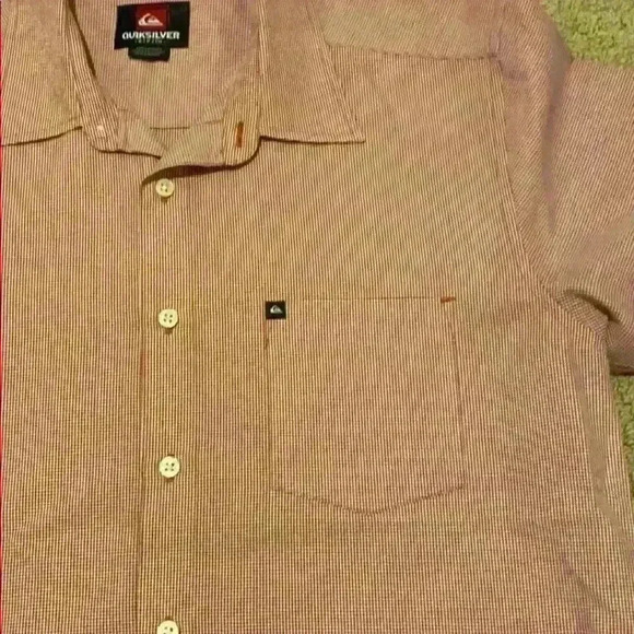 Quiksilver gingham button you shirt - Picture 2 of 6